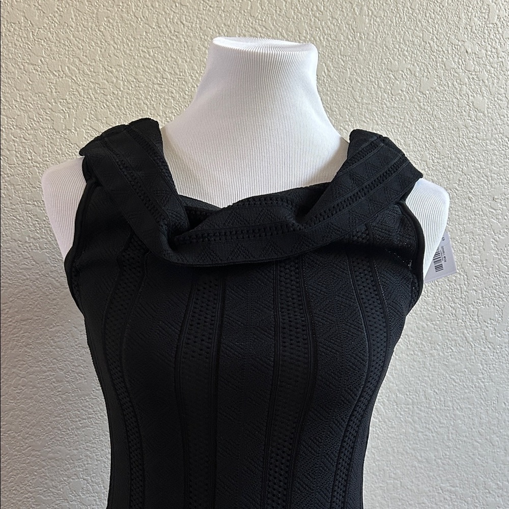 NWT Etcetera Spellbound Black Off-Shoulder Dress - Picture 4 of 9